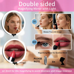 CC Mirrors open side profile demonstrating adjustable angles and ergonomic use