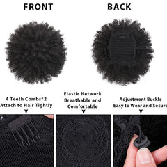 CECINILL worn by model demonstrating quick updo convenience and polished appearance