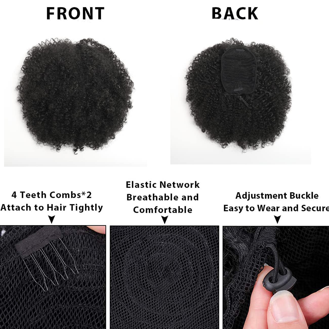 CECINILL side profile of puff showing volume and shape