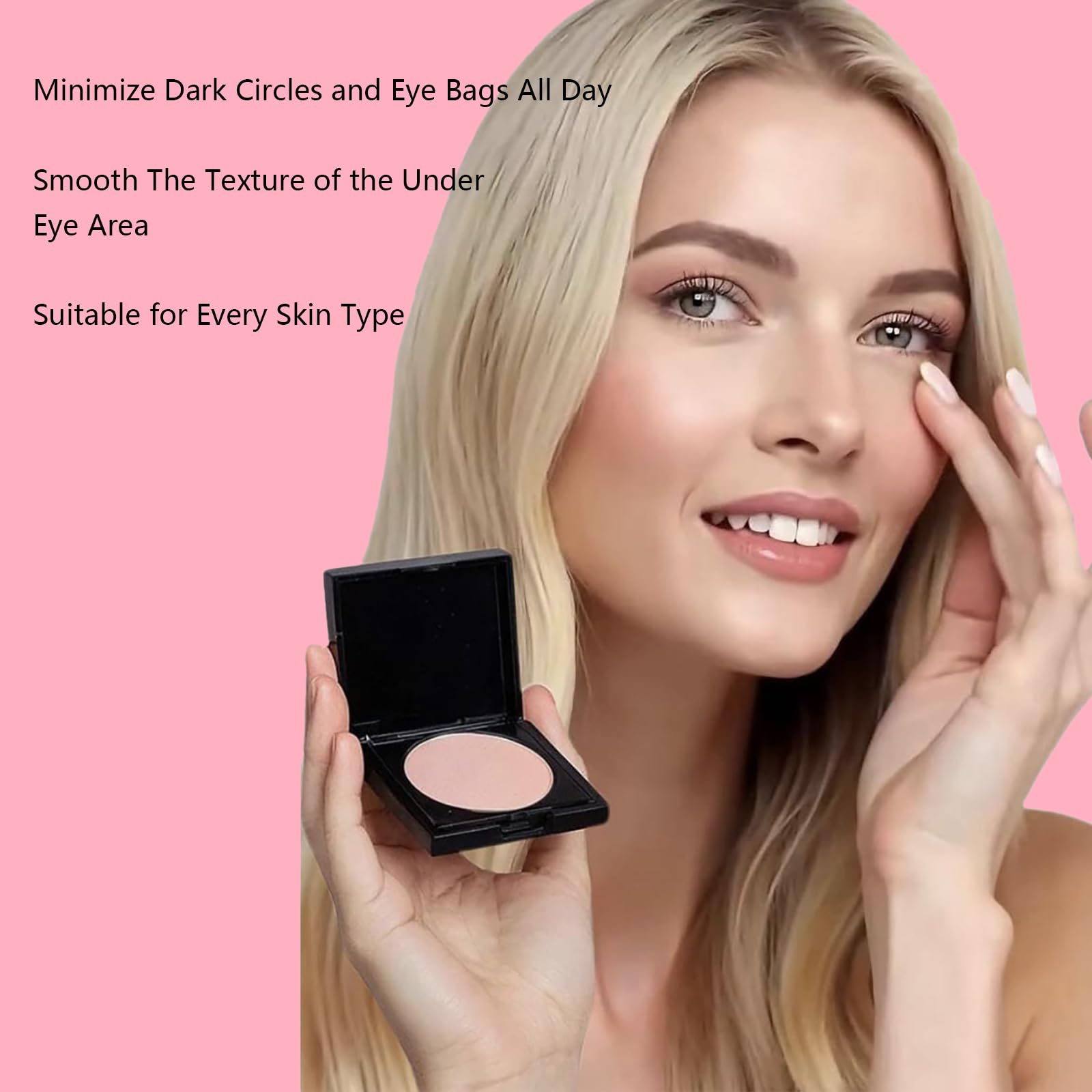 Cekomady used as browbone highlighter showing subtle lift and definition benefit