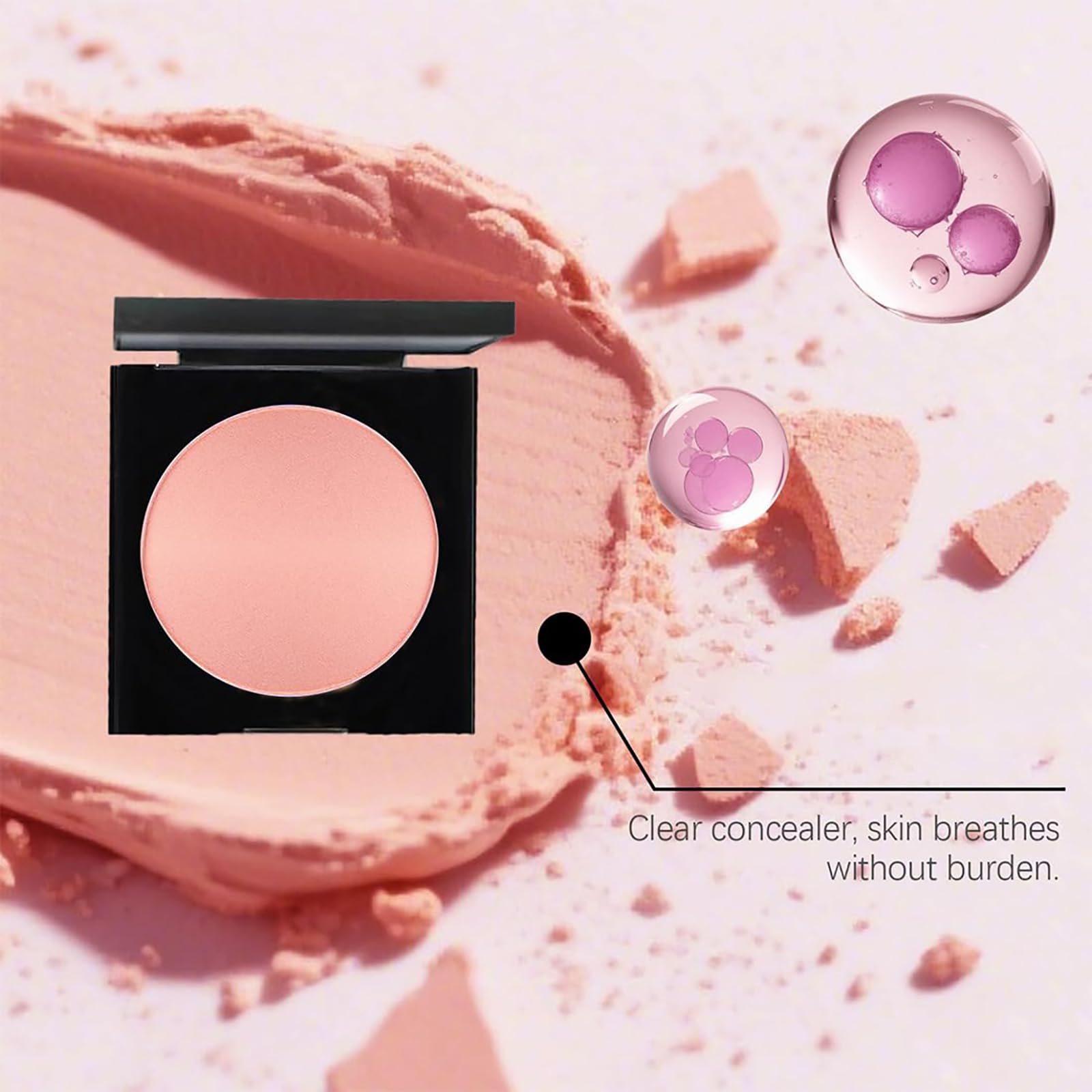 Cekomady texture swipe displaying creamy finish and blendable hydration benefit