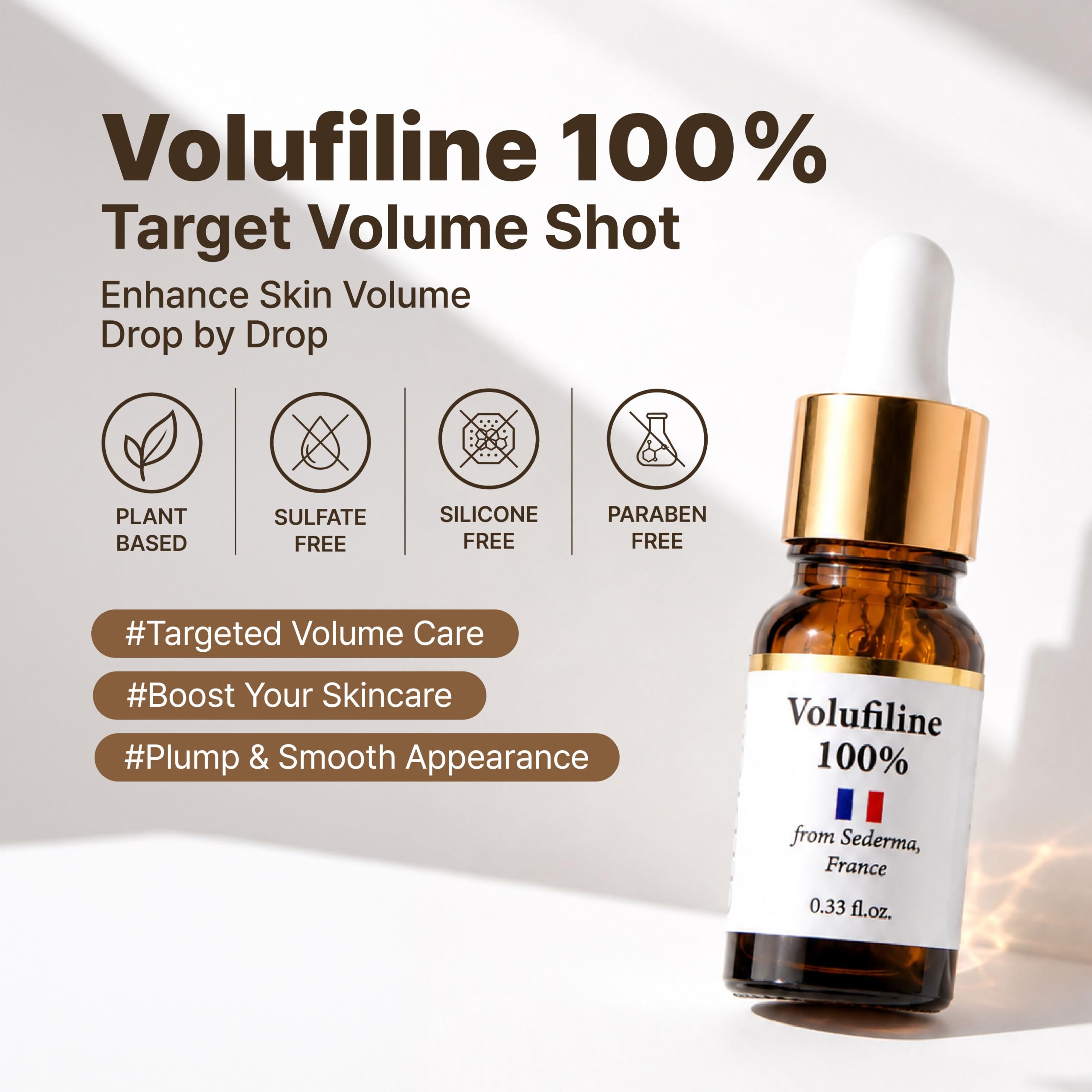 CELDYQUE dropper dispensing serum texture for fast absorption and layering