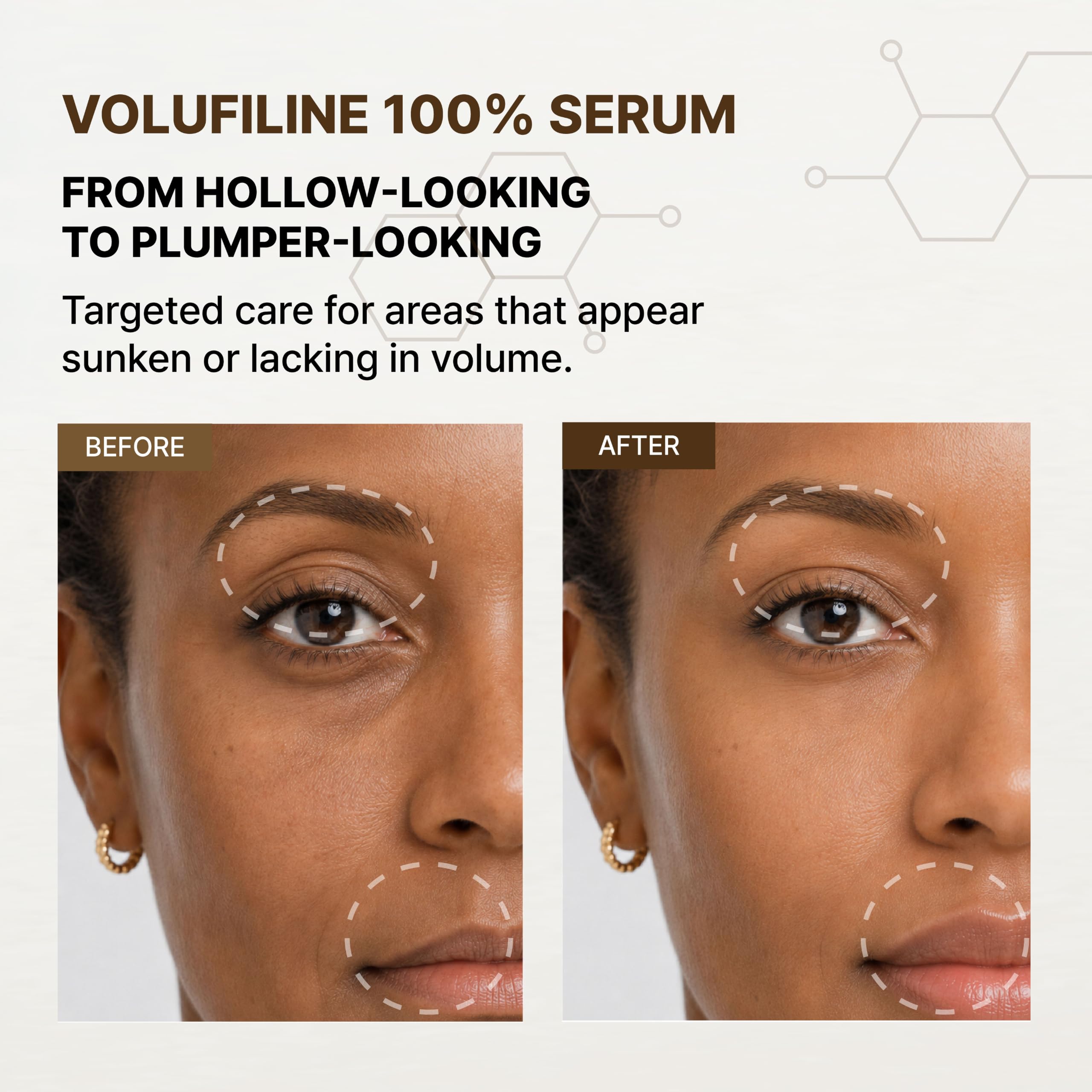 CELDYQUE mixing serum into moisturizer in hand for customizable layering benefit