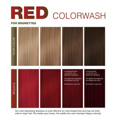 Celeb Luxury shampoo applied in shower demonstrating easy in-shower color refresh