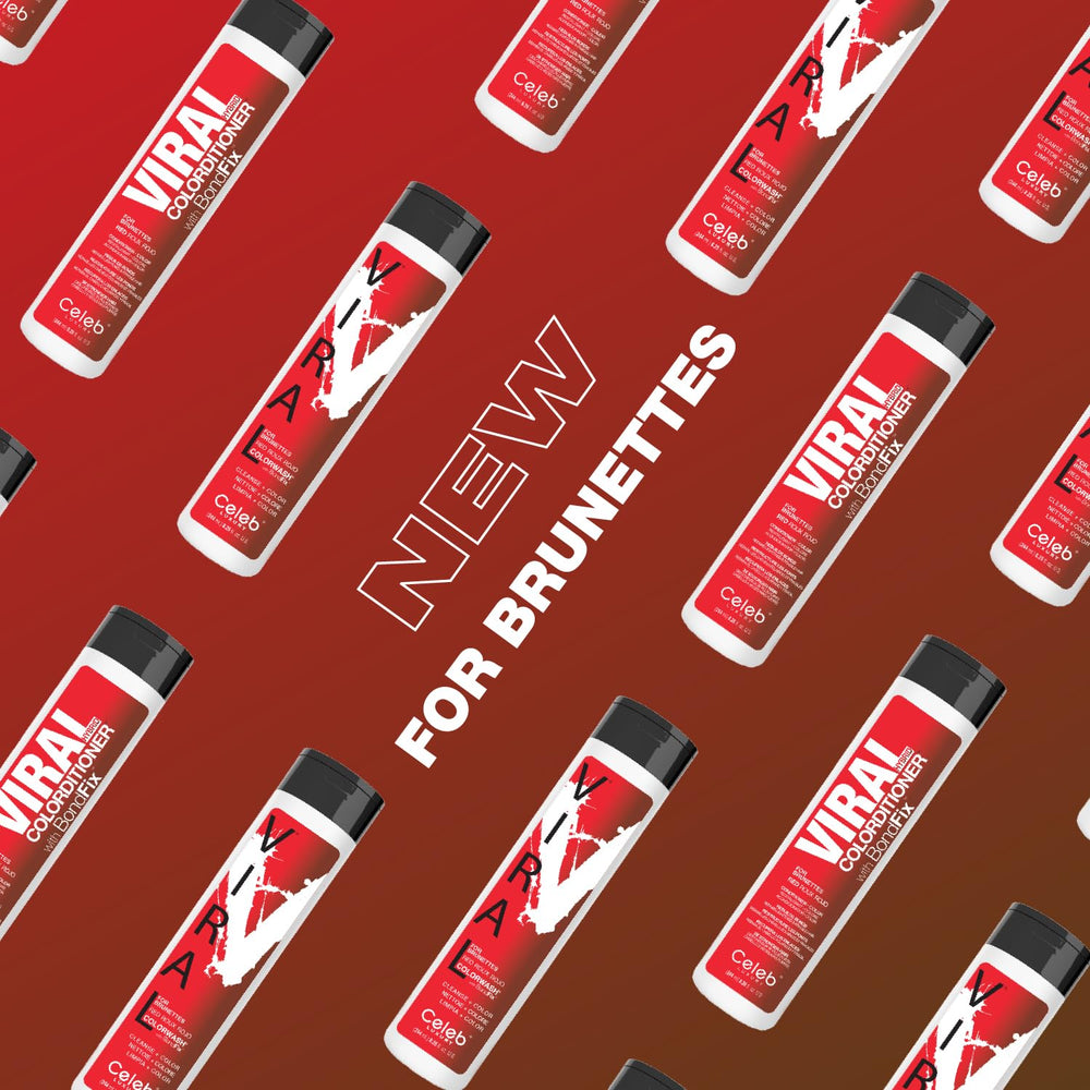 Celeb Luxury red colorwash pouring texture illustrating smooth pigment application benefit