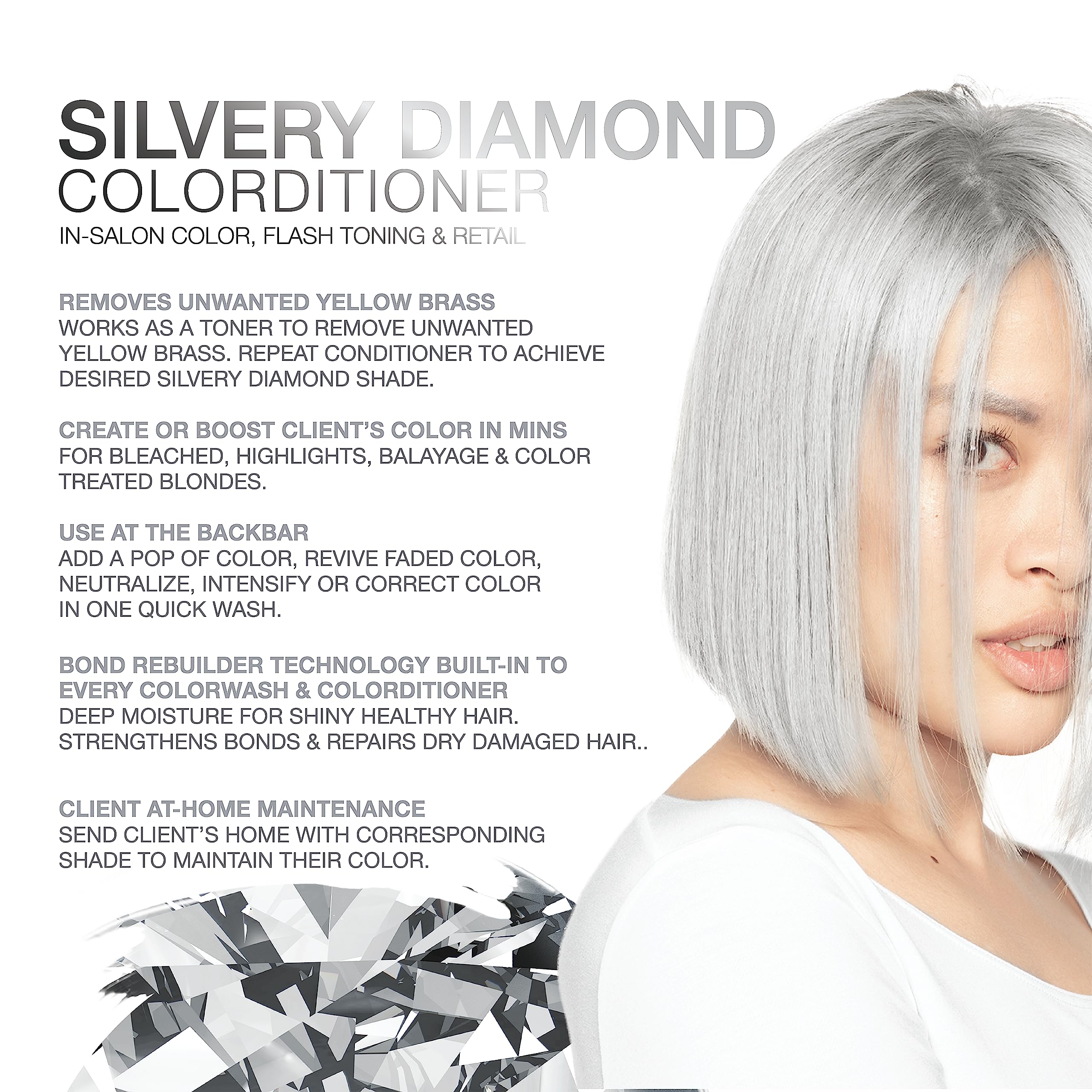 Celeb Luxury close-up texture of the creamy colorwash highlighting smooth, moisturizing formula