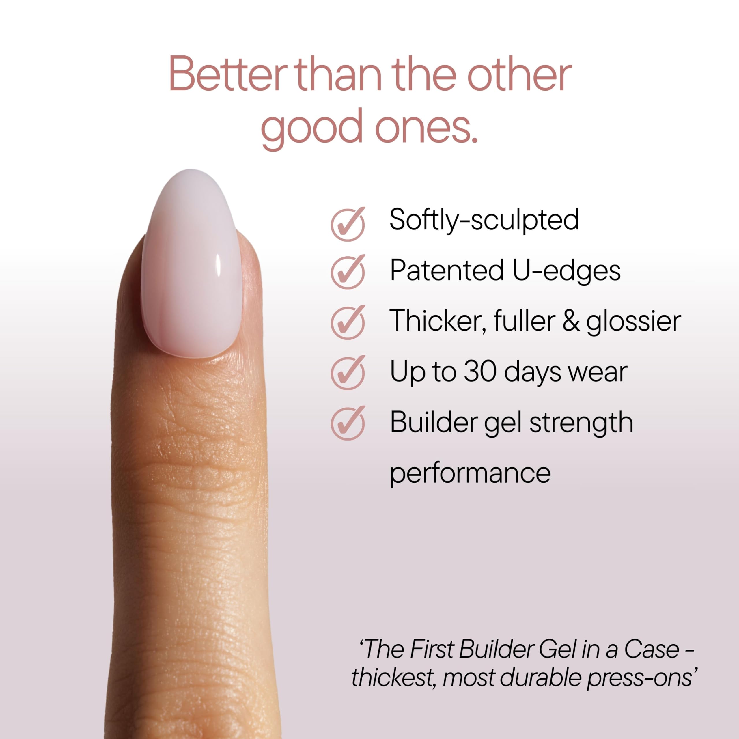Celebritips on model hands demonstrating neat, professional finish benefit