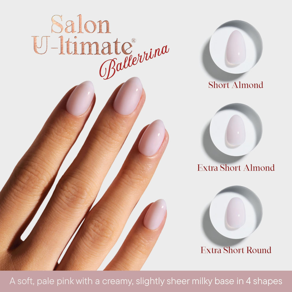 Celebritips close-up of ultra-thin U-edge preventing lifting and reducing snagging