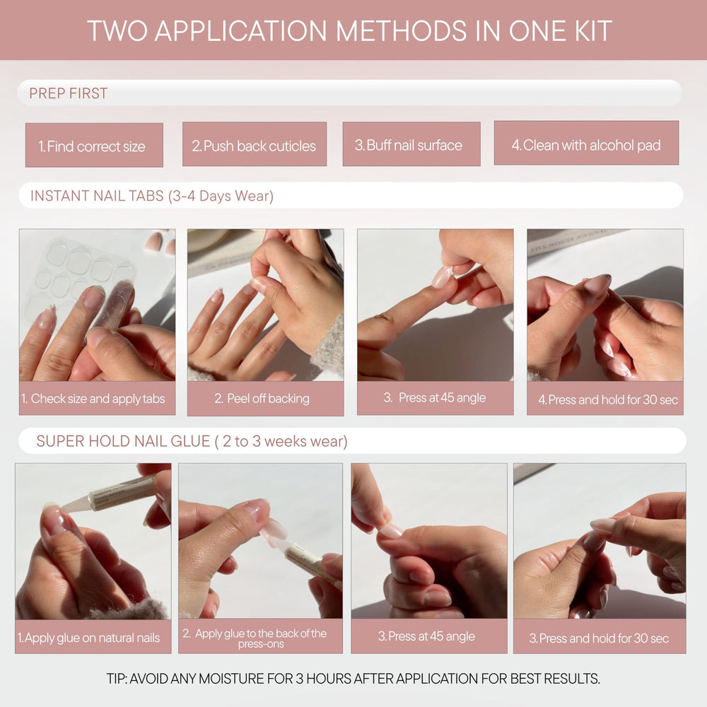 Celebritips size comparison showing 16 sizes for a tailored fit across both hands