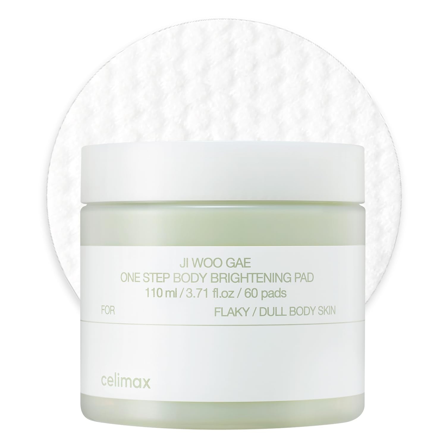 celimax front packaging showing 60 pads and travel-ready design for easy use