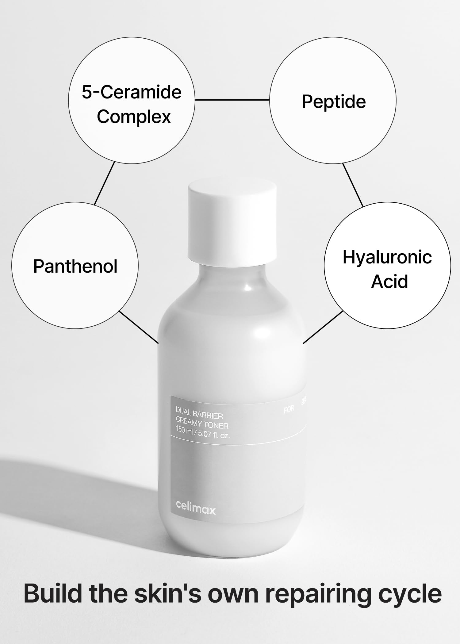 celimax applied to face in lifestyle scene showing soothed, comfortable skin