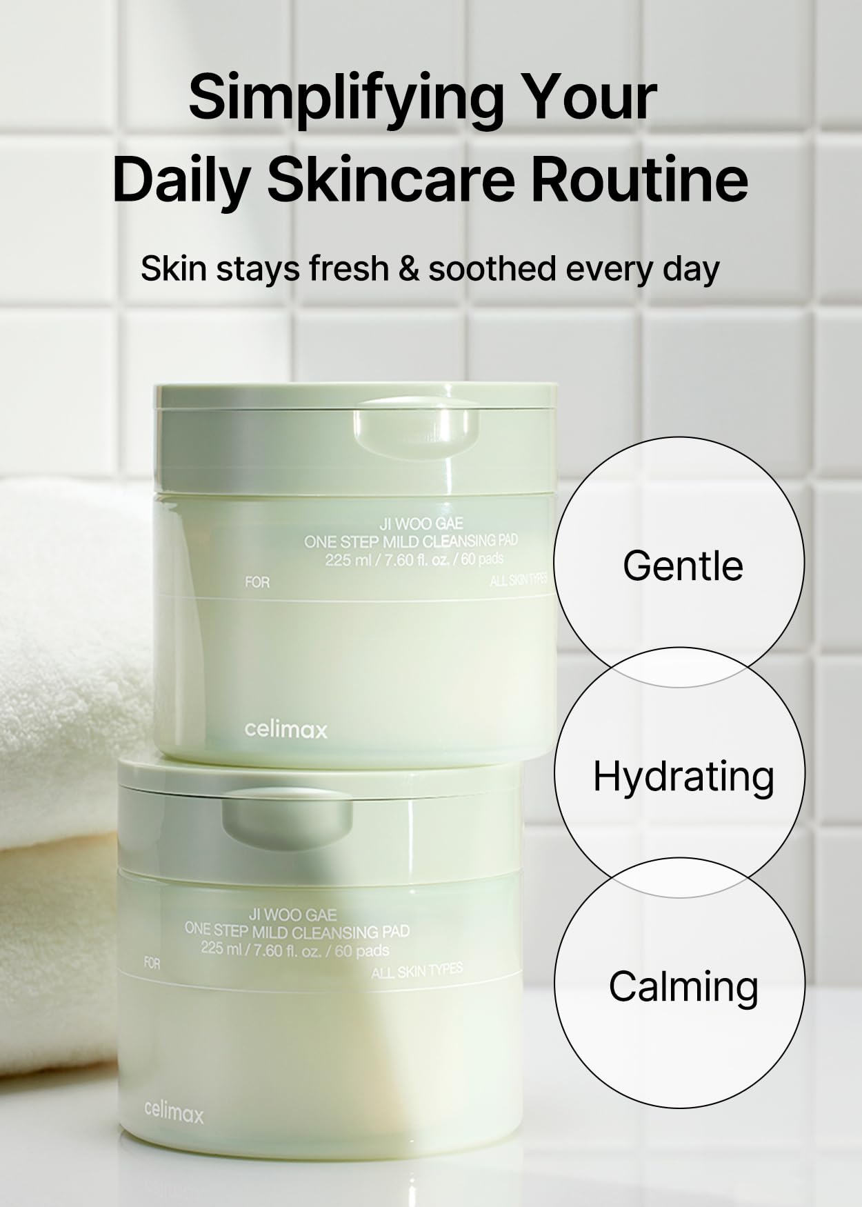 celimax ingredients label close up highlighting soothing formula benefit
