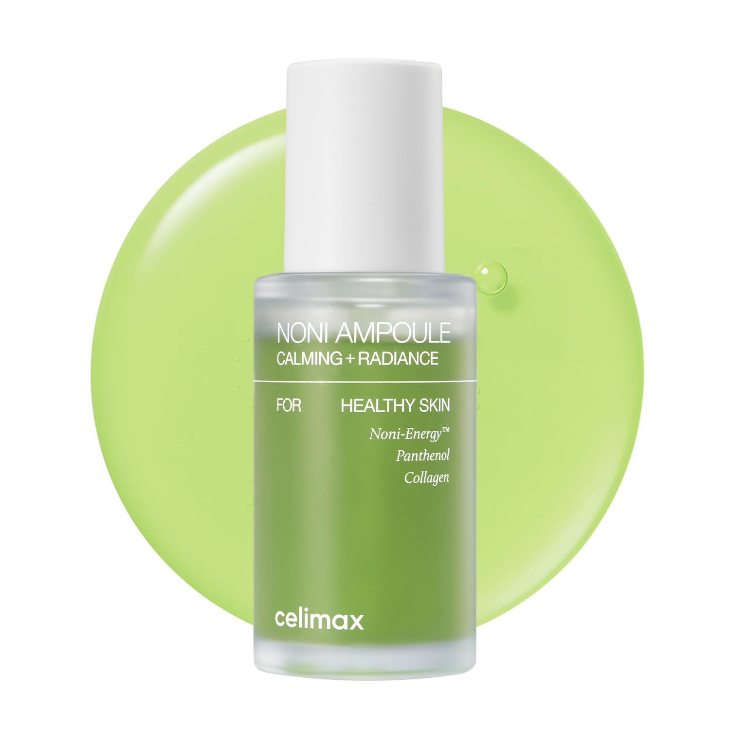 celimax bottle front view showcasing clean ampoule packaging and hydration benefit