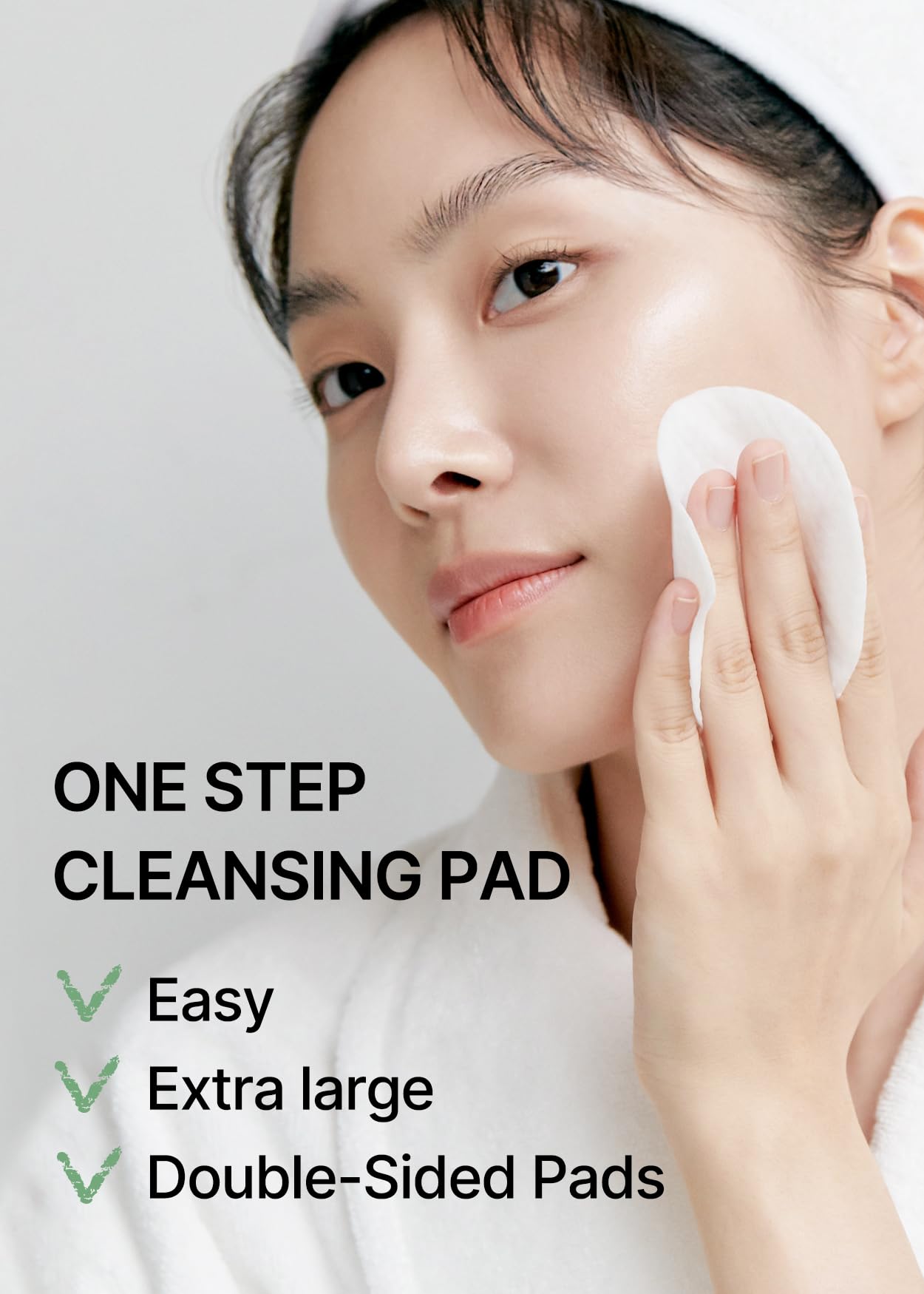 celimax embossed pad close up showing texture for effective cleansing