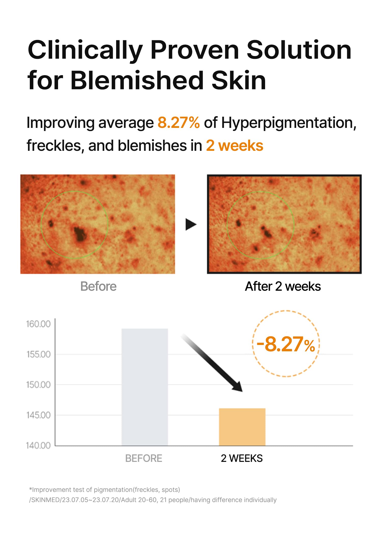 celimax close-up of pad texture soaked in serum demonstrating smooth application