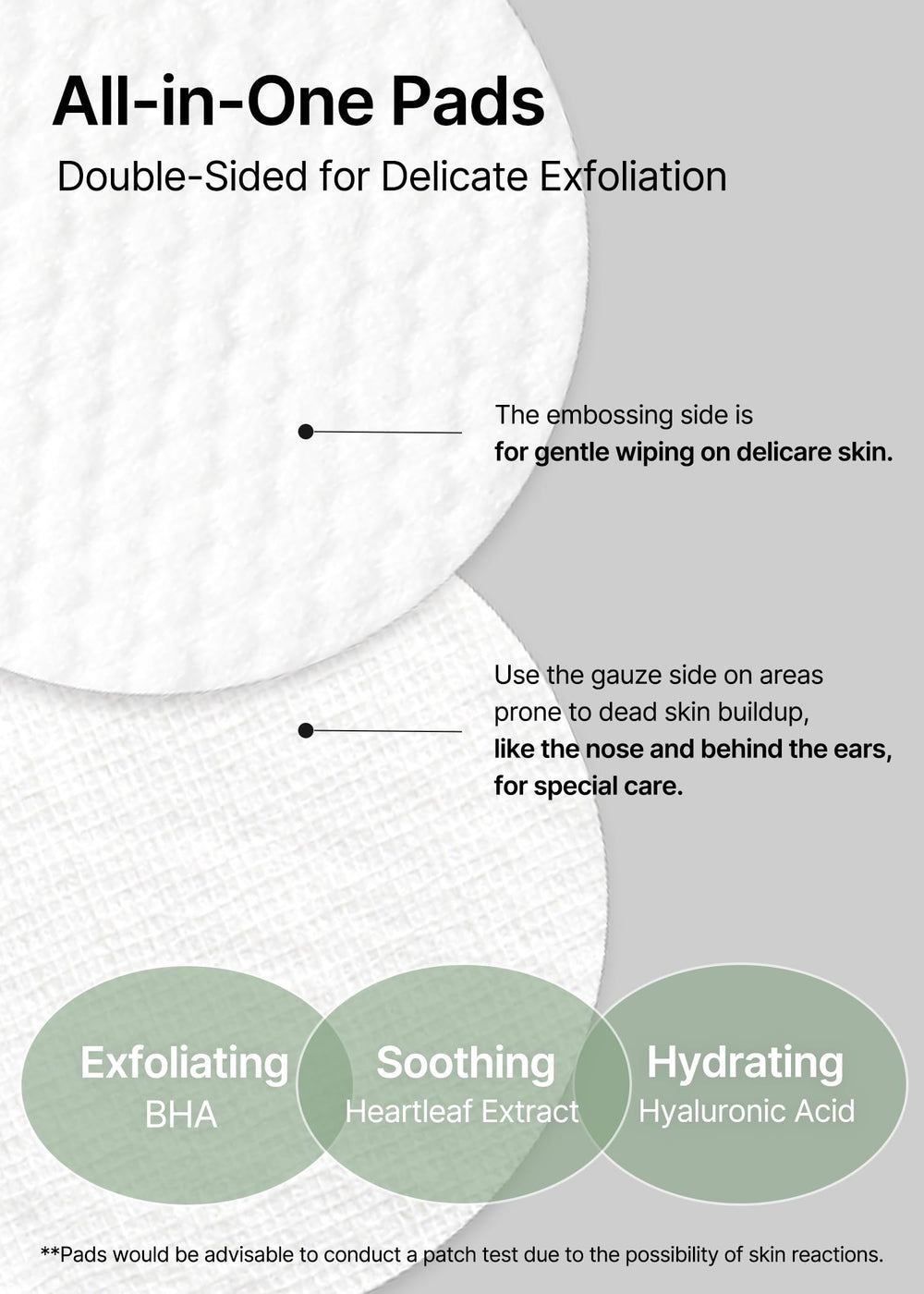 celimax embossed side detail for gentle exfoliation and hydration