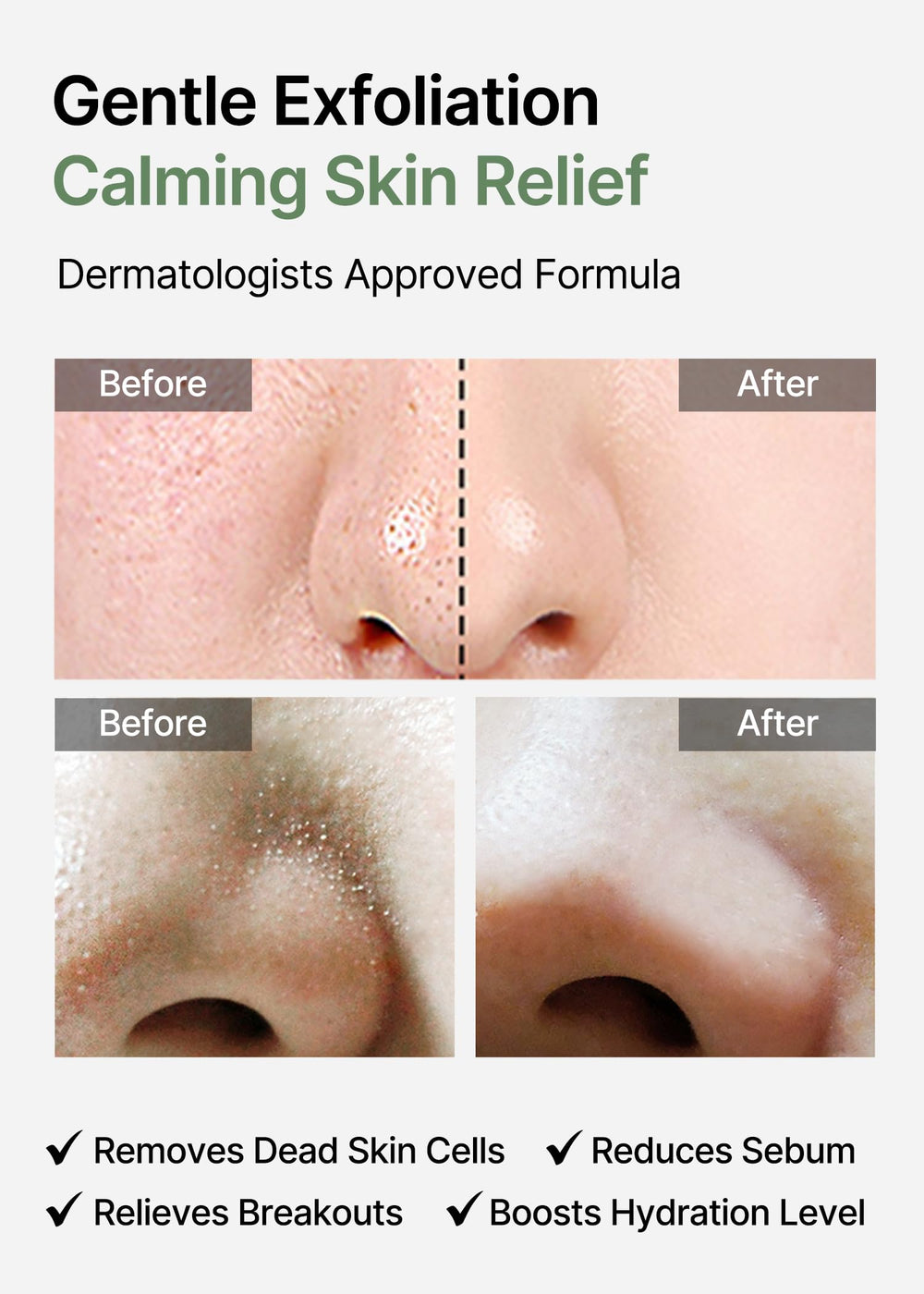 celimax gauze side detail for targeted exfoliation and pore clarity