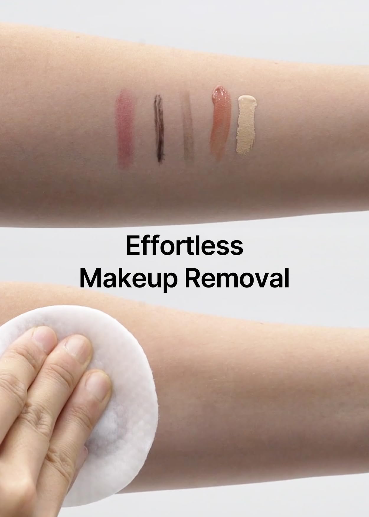 celimax soft pad side close up for gentle eye and lip removal benefit