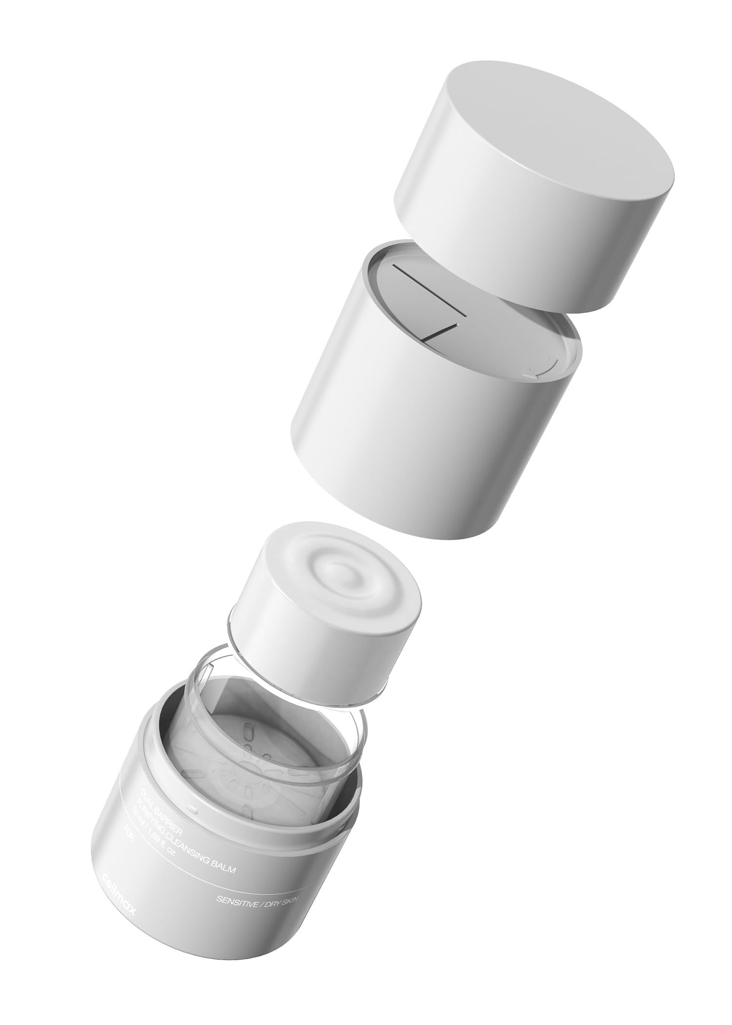 celimax refill cartridge being inserted demonstrating easy replacement