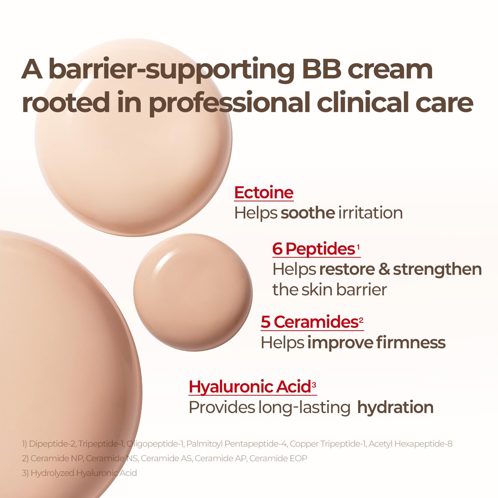 Cell Fusion C application with fingers showing easy blending and natural finish