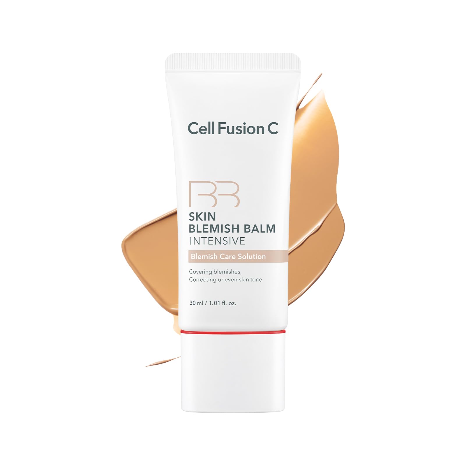 Cell Fusion C BB front packaging showing medium-warm shade and benefits