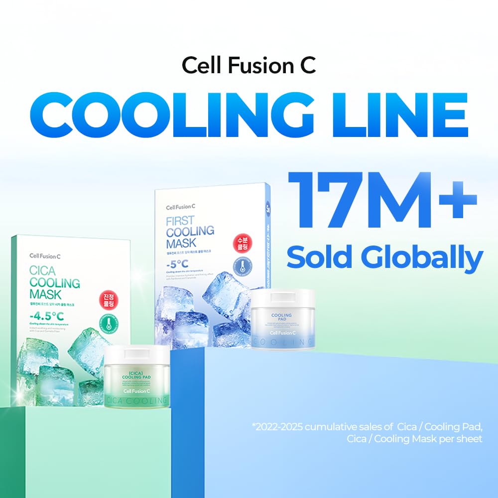 Cell Fusion C open jar with stacked pads, convenient resealable storage benefit