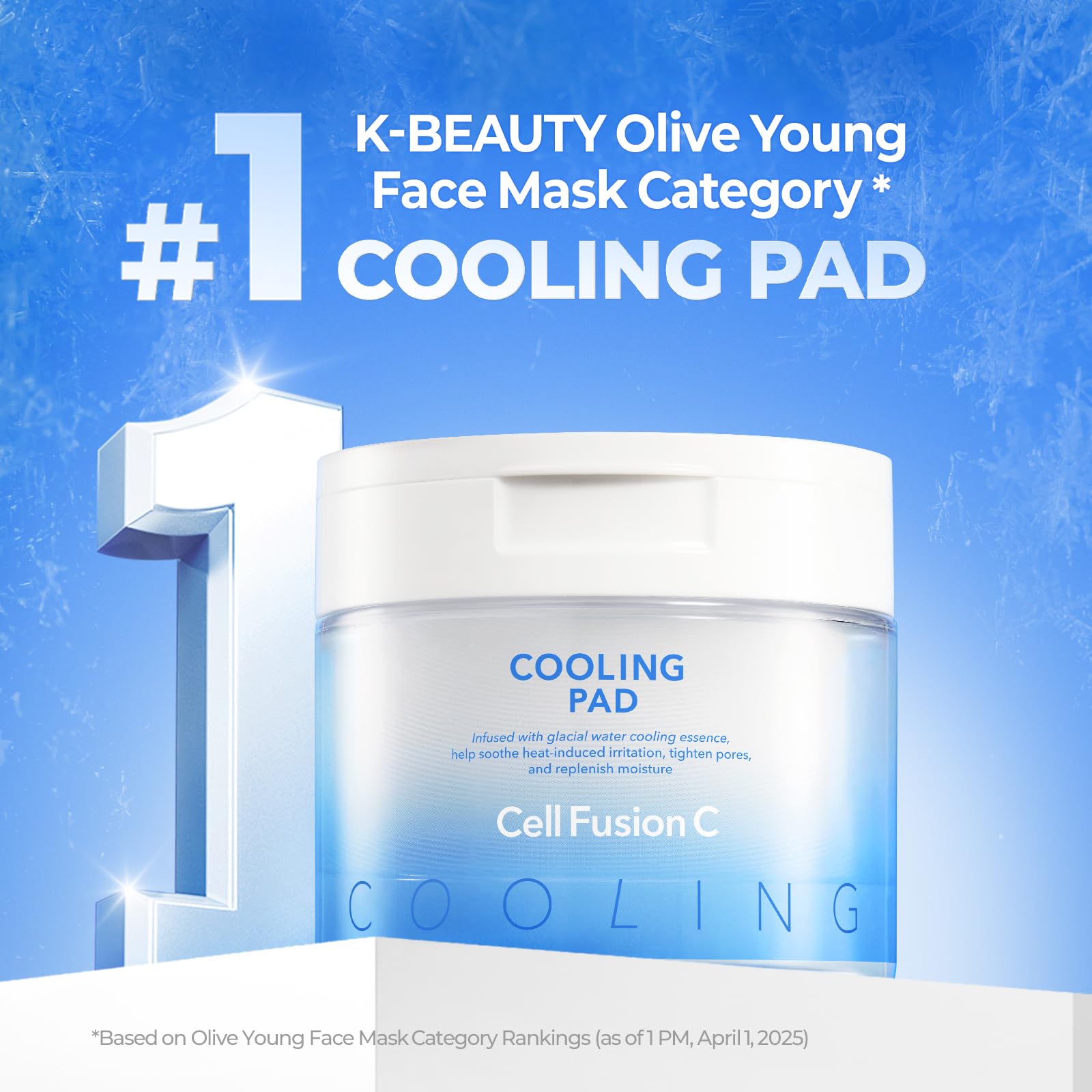 Cell Fusion C single pad texture close-up, shows soft weave for gentle exfoliation