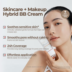 Cell Fusion C BB cream texture close-up showing smooth hydrating finish
