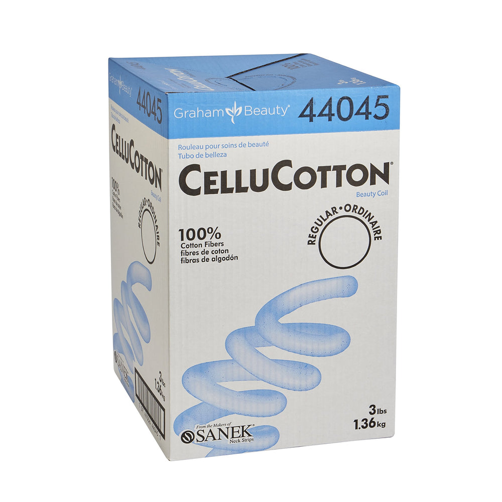 Cellucotton front packaging white coil showing neat dispenser and easy access