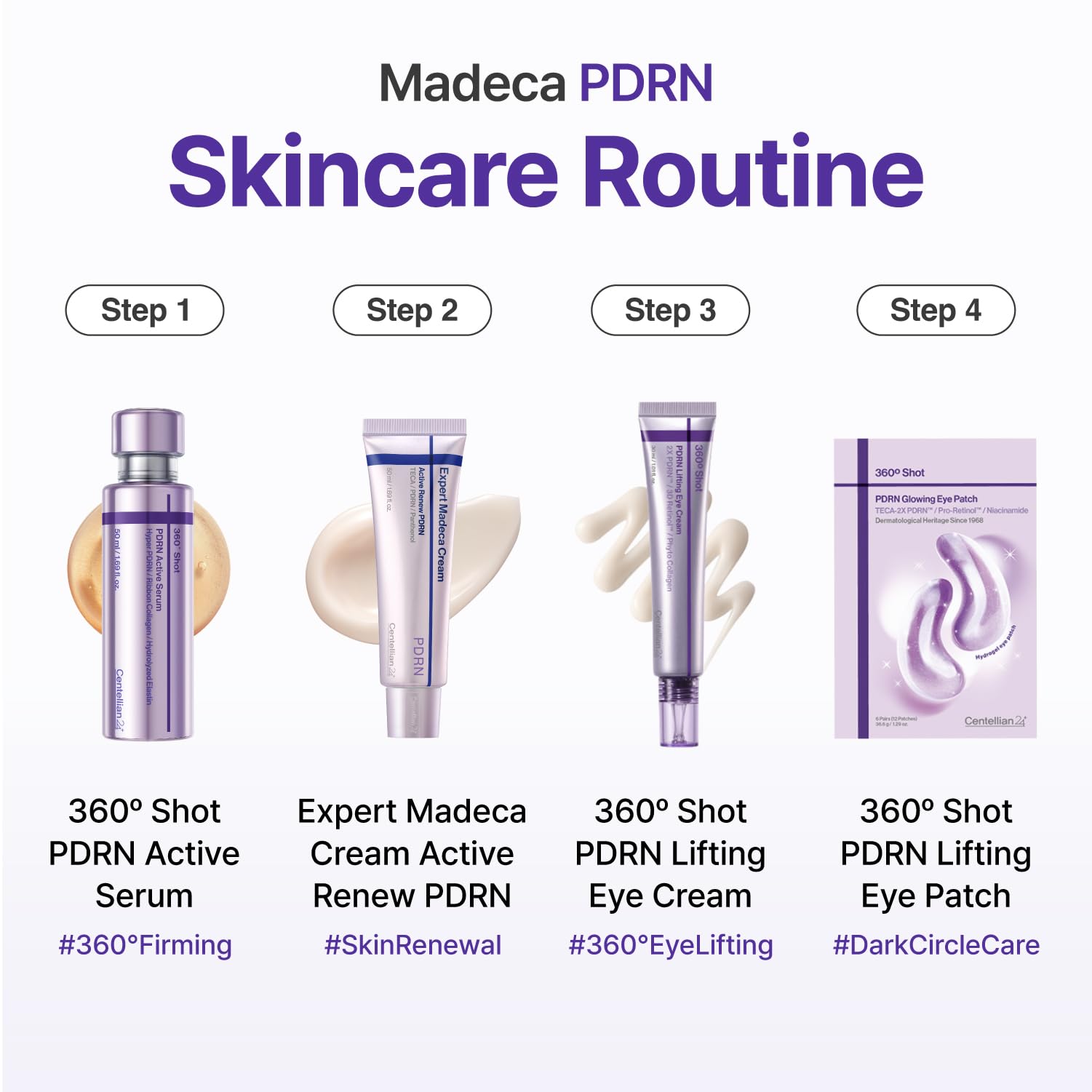CENTELLIAN 24 displayed on bathroom shelf styling daily skincare ritual