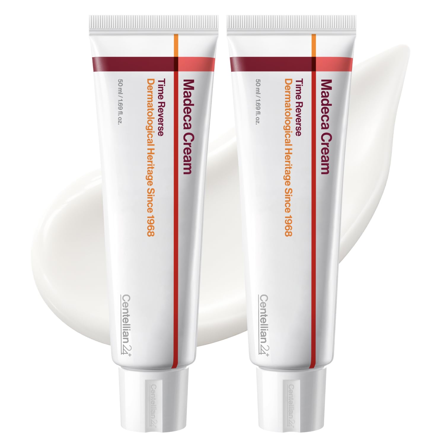 CENTELLIAN 24 front packaging showing two cream tubes, clean presentation and value