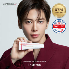 CENTELLIAN 24 open jar texture showing lightweight cream for fast absorption benefit