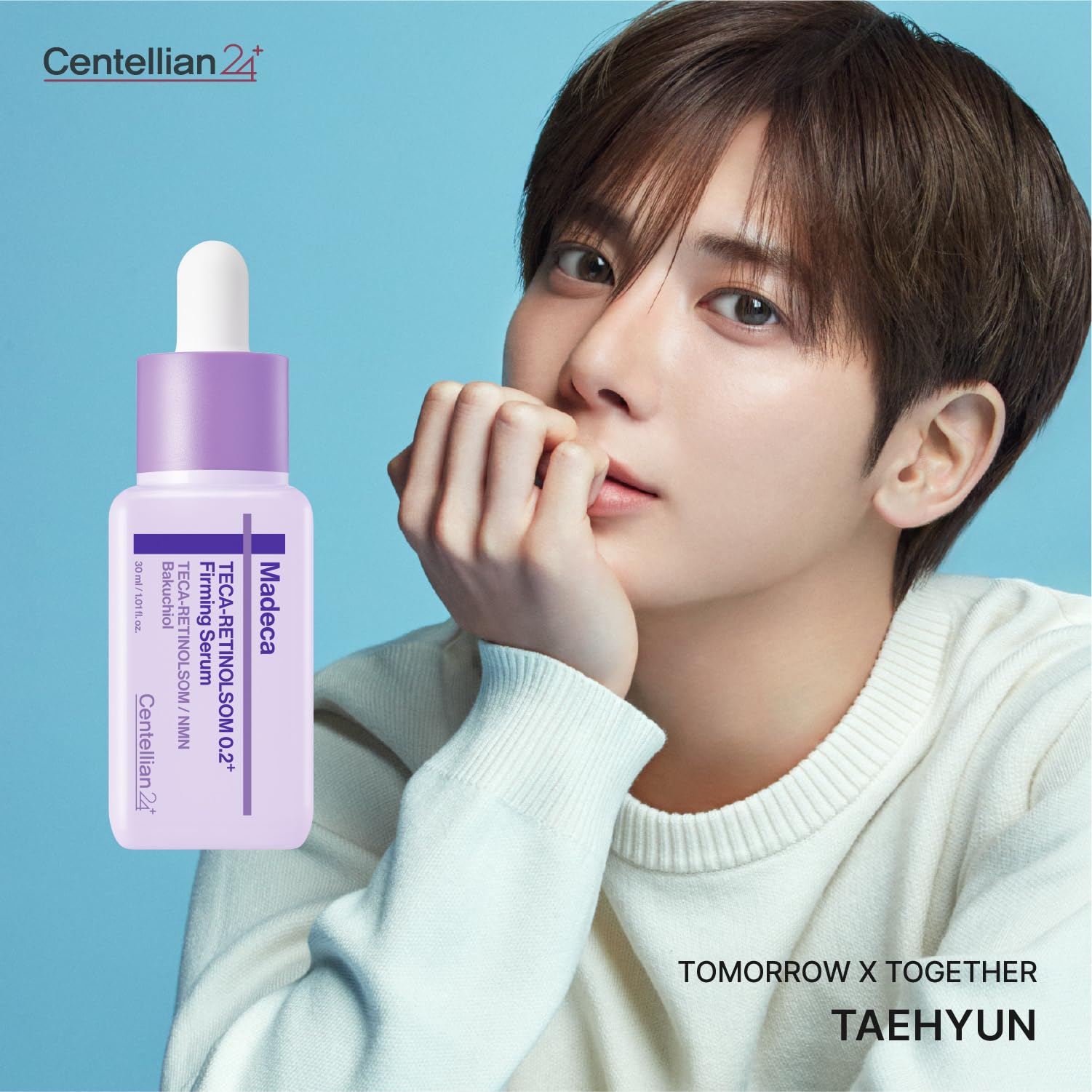 CENTELLIAN 24 dropper releasing serum emphasizing controlled dispensing benefit