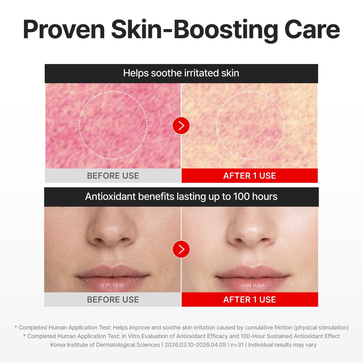 CENTELLIAN 24 cotton soaked with toner illustrating quick hydrating mask benefit