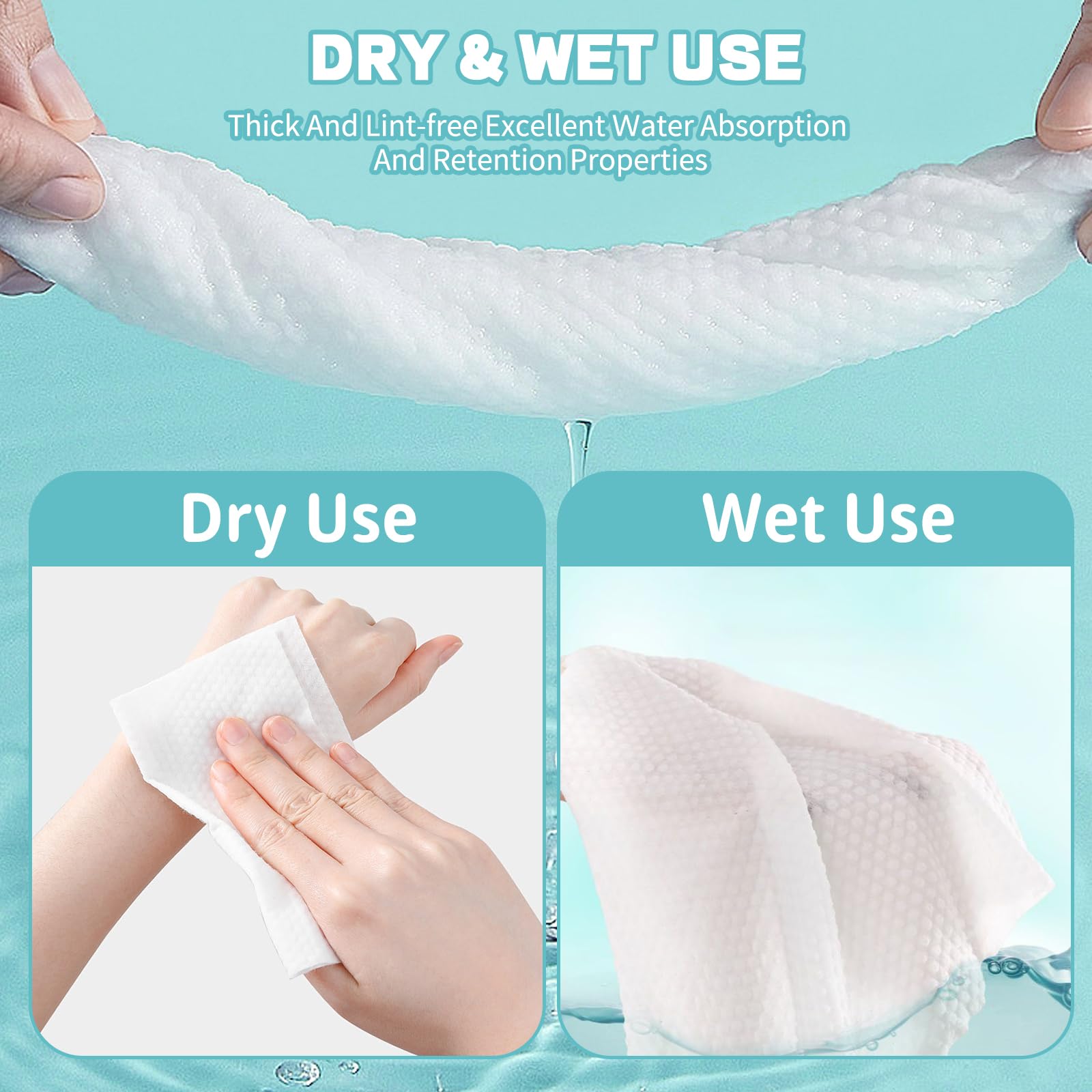 CenYouful fiber detail demonstrating absorbent natural cotton texture