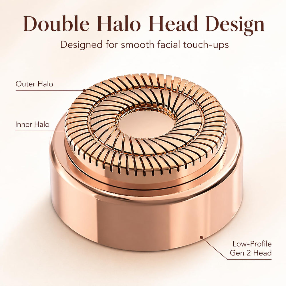ceooe replacement head installed on device demonstrating easy twist-on fit benefit