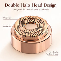 ceooe replacement head installed on device demonstrating easy twist-on fit benefit