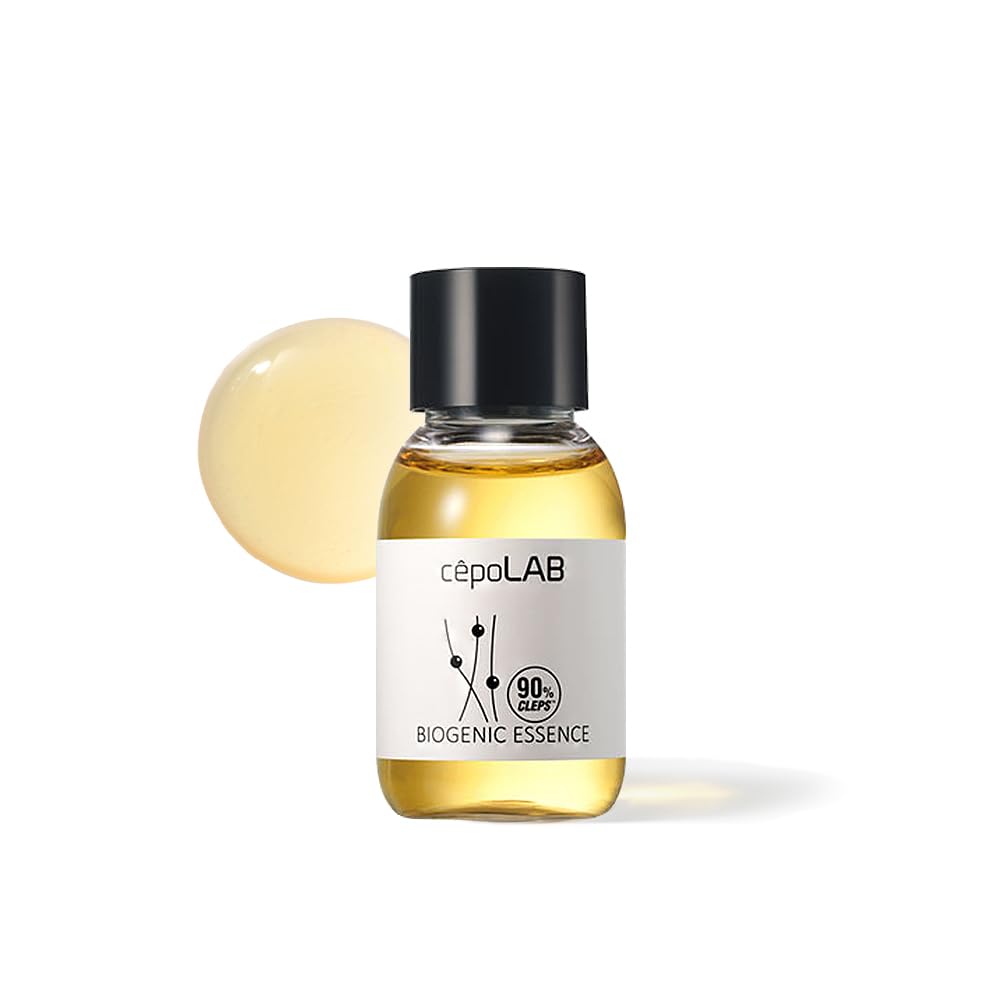 CEPOLAB Biogenic Essence front bottle showing sleek design and clarity benefits