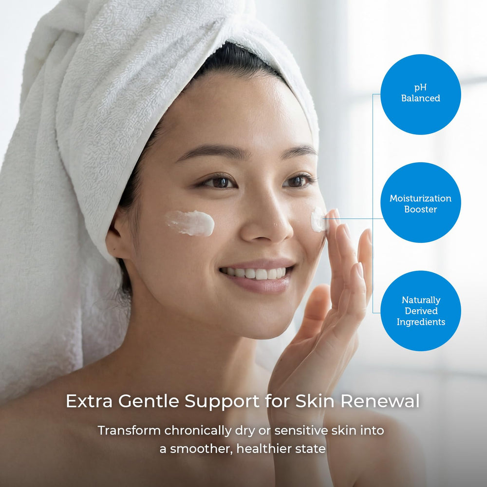 Ceramedx application on hand demonstrating smooth spread and quick absorption
