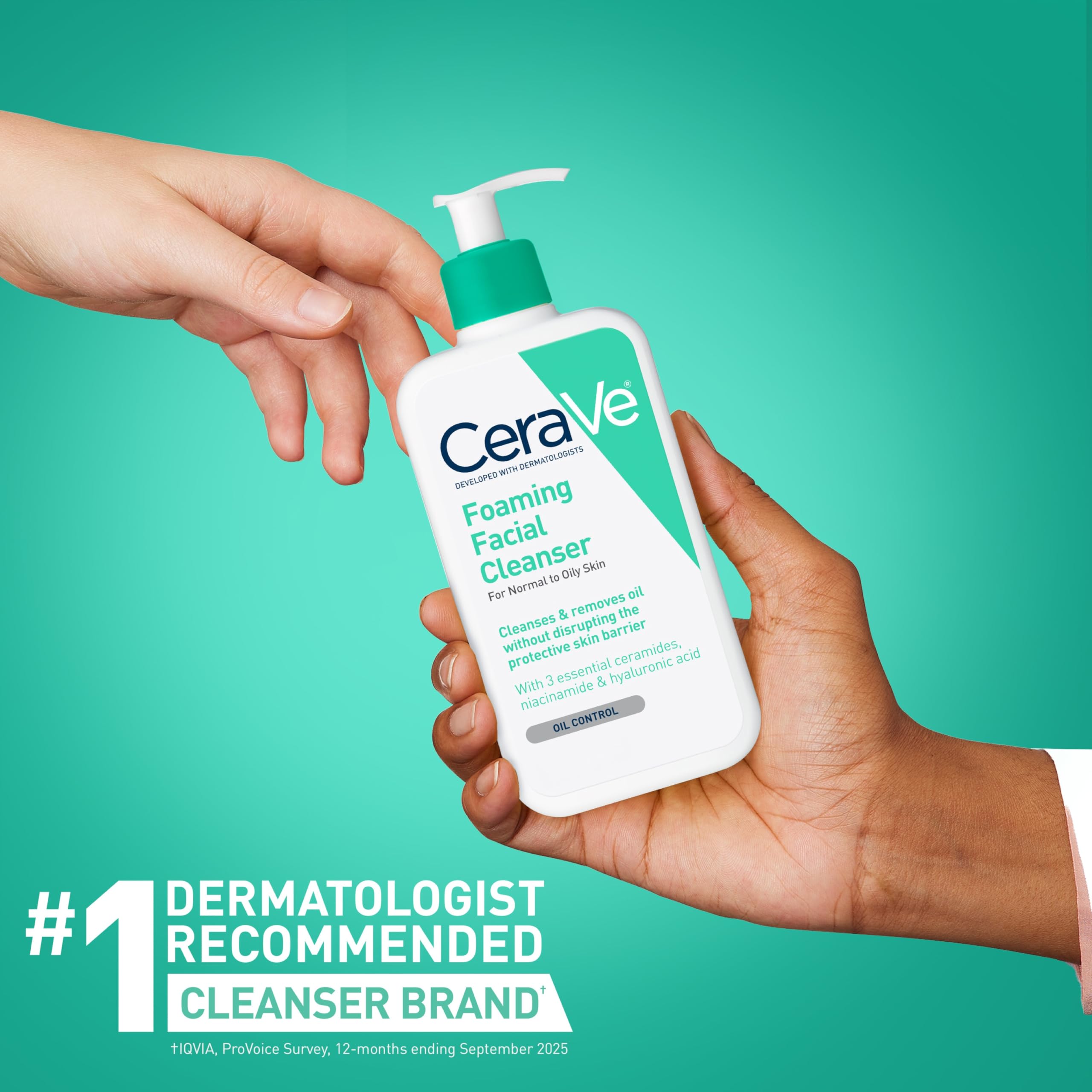 CeraVe 19oz size comparison with everyday items showing value and longevity