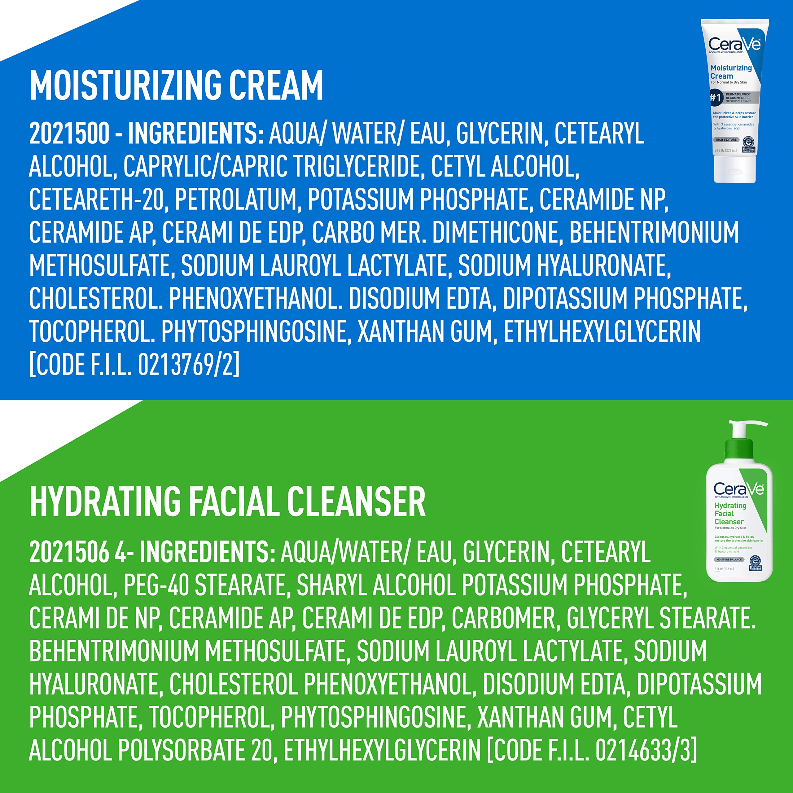 CeraVe set styled on bathroom counter conveying daily routine ease