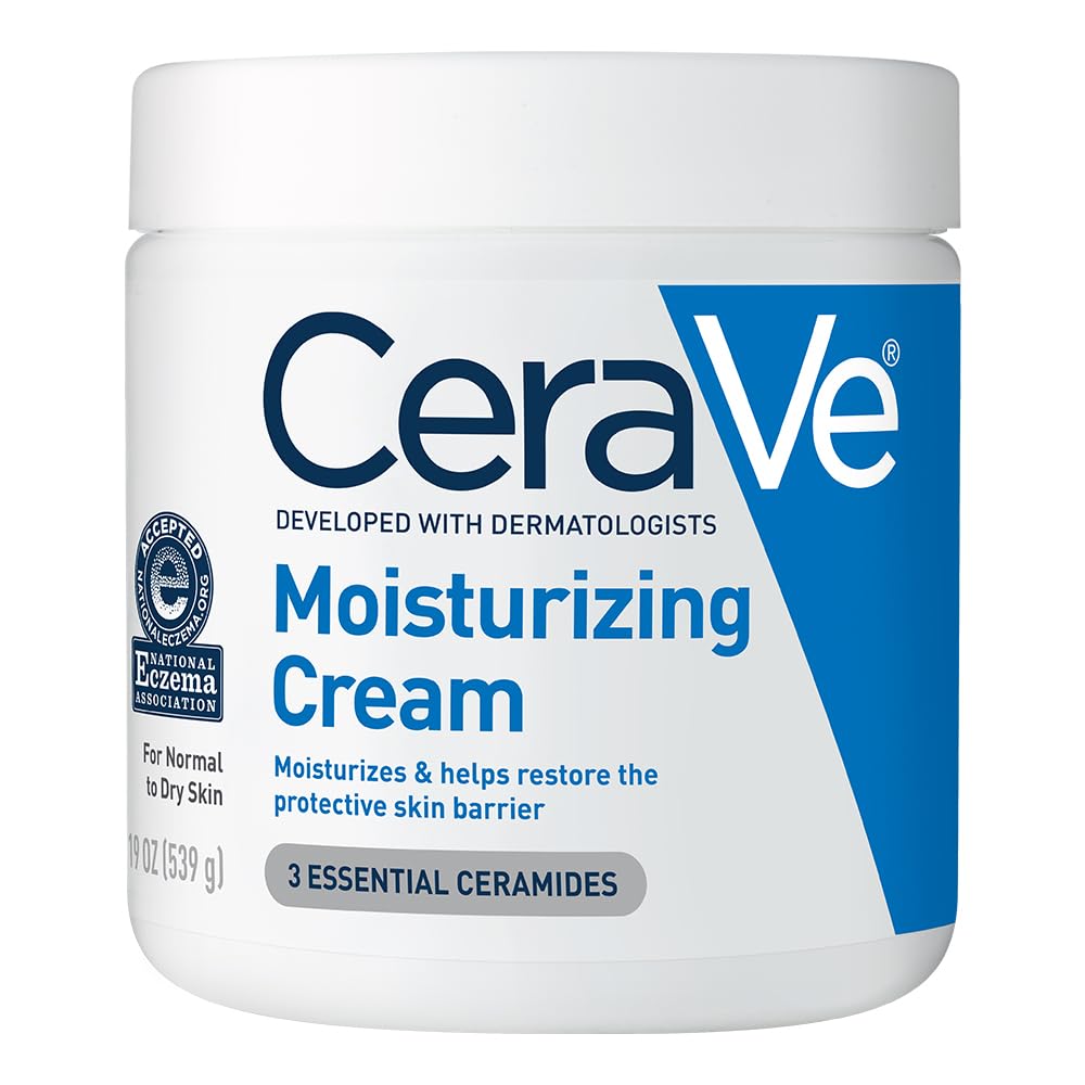 CeraVe jar front view showing 19oz size and long-lasting hydration benefit