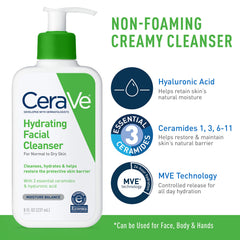 CeraVe moisturizing cream tub open showing rich texture and hydration