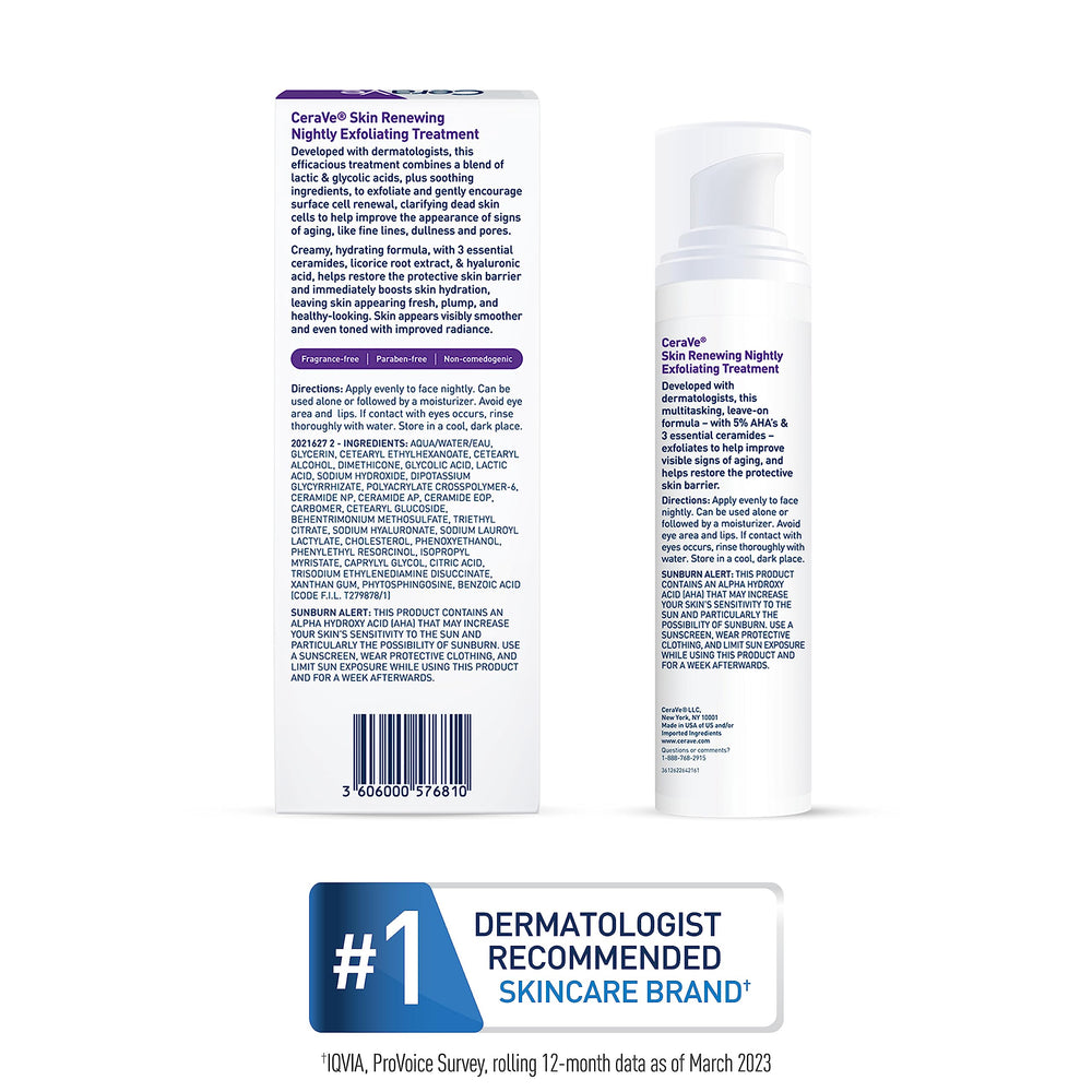 CeraVe placed on a bathroom shelf as part of a night routine demonstrating convenience