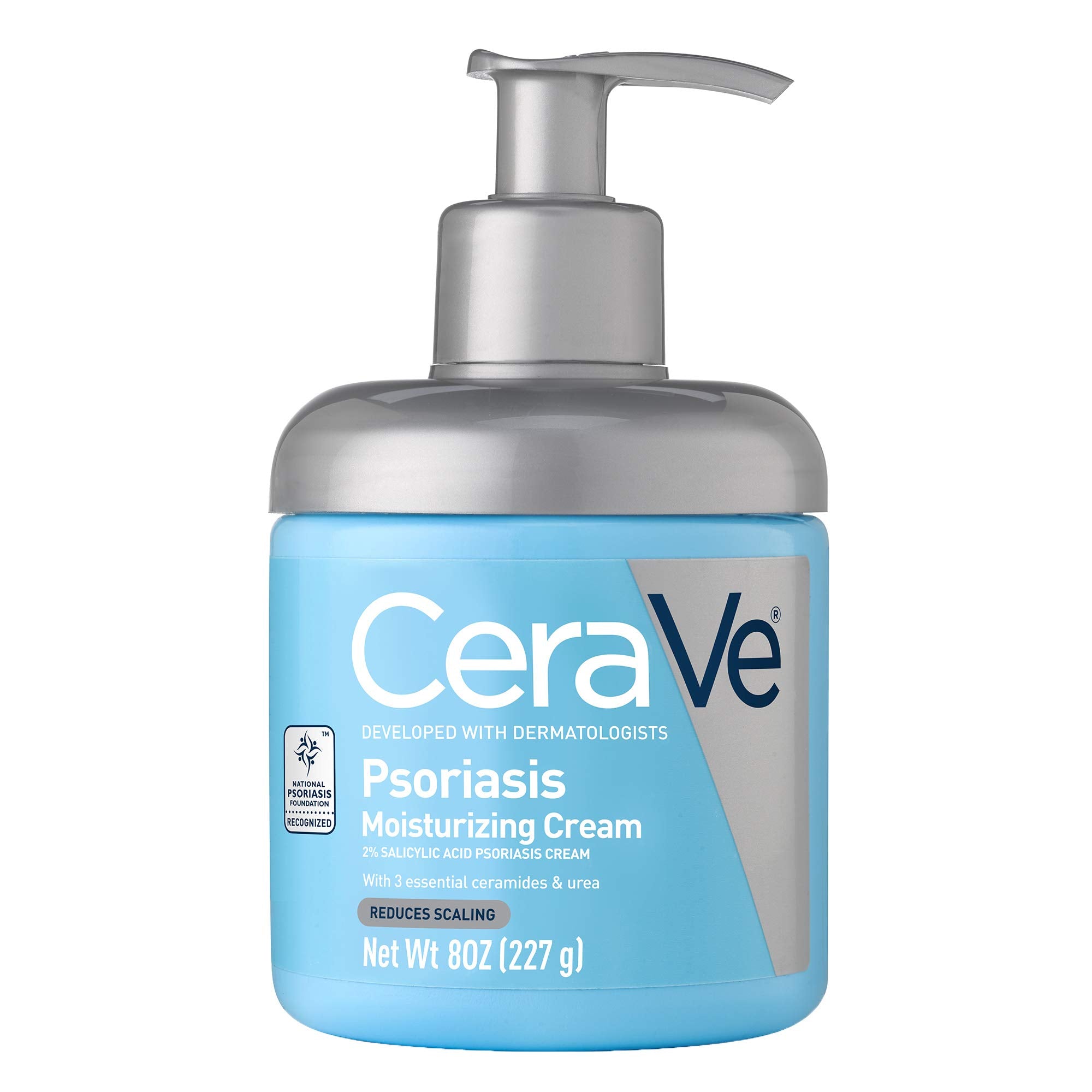 CeraVe front jar packaging showing 8oz cream benefit of therapeutic hydration