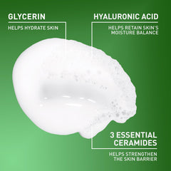 CeraVe pump top and dispense detail for convenient single-handed use and controlled dosing