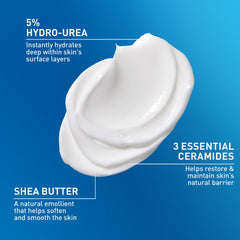 CeraVe with shea butter visual highlighting skin-softening benefit