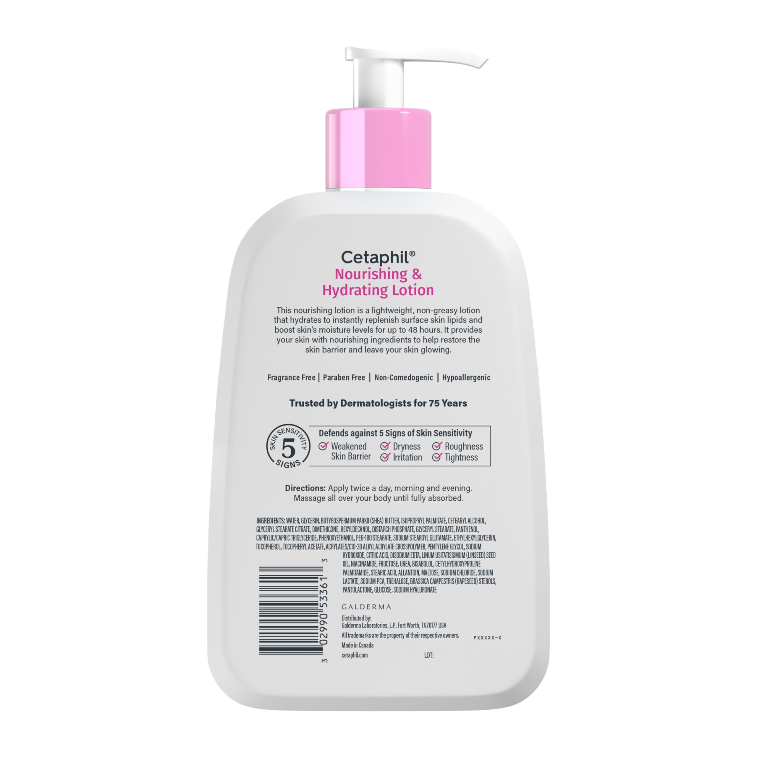Cetaphil on skin after application showing softer, smoother appearance