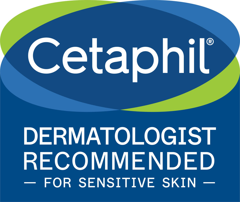 Before and after skin showing smoother hydrated results with Cetaphil