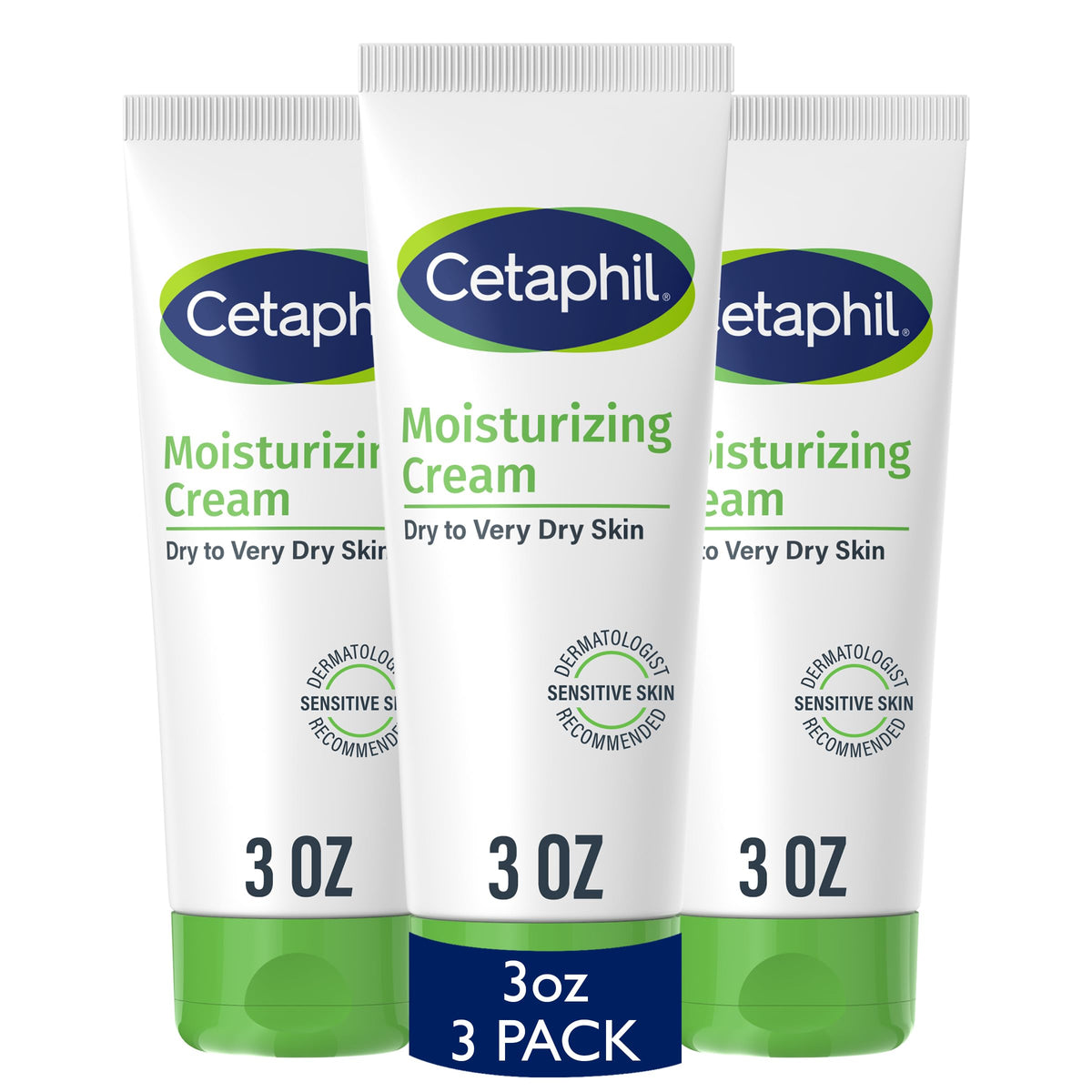 Cetaphil front jar 3oz showing clean packaging and benefits